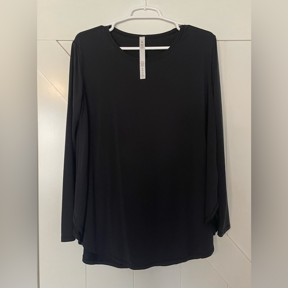 Lululemon Draped Bum Covering Long Sleeve